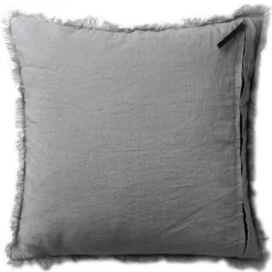 Cushion Cover Velvet / Linen 50x50 cm, Stone Greige