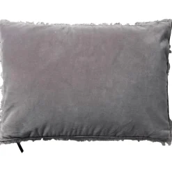 Cushion Cover Velvet / Linen 50x50 cm, Stone Greige
