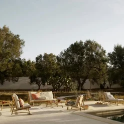 Cushions For Lounge Chair 55 cm, Sand