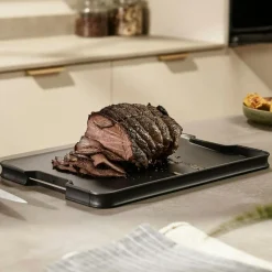 Cut&Carve Plus Chopping Board 33x47 cm, Black