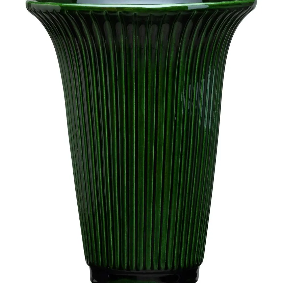 Daisy Vase 25 cm, Amber Yellow