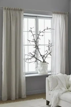 Dalsland Curtain With Heading Tape 145x250 cm, Mother Of Pearl