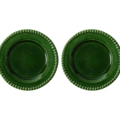 DARIA Plate 18 cm 2-pack, Moss