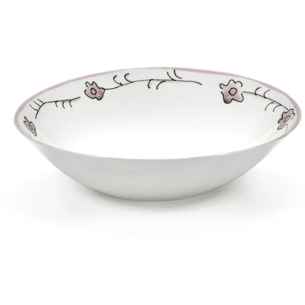 Dark Viola Bowl Low L