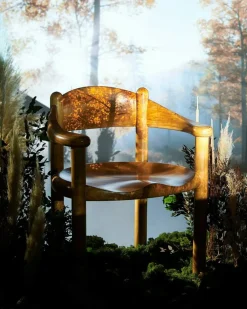 Daumiller Chair, Brown / Black