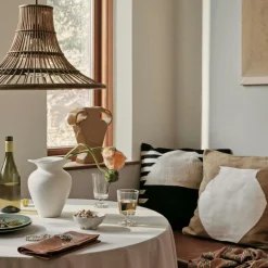 Delphine Cushion Cover 50x50 cm, Black