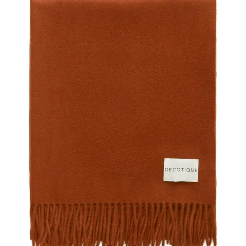 Desert Throw 130x180 cm, Rust