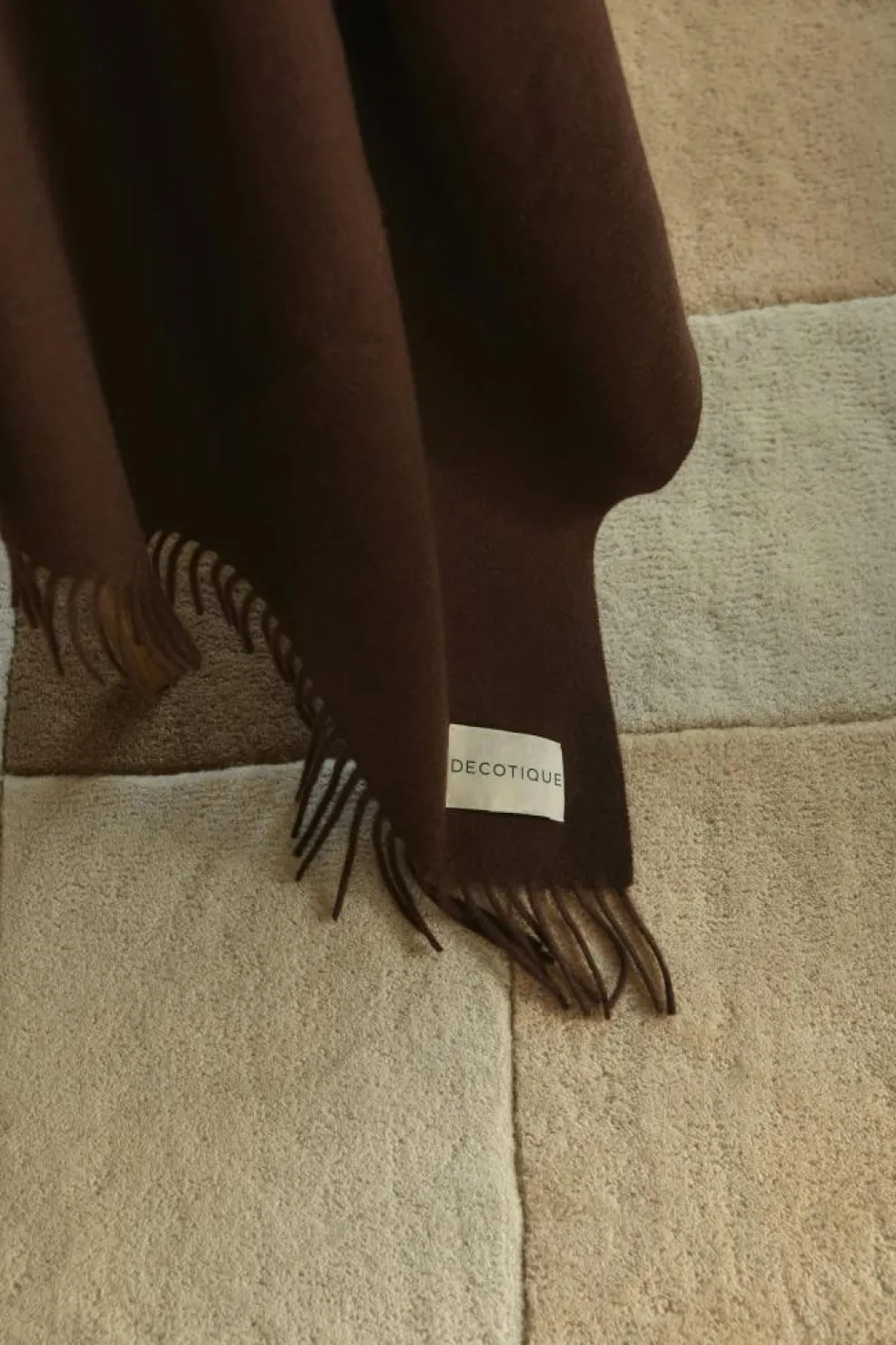 Desert Throw 130x180 cm, Rust