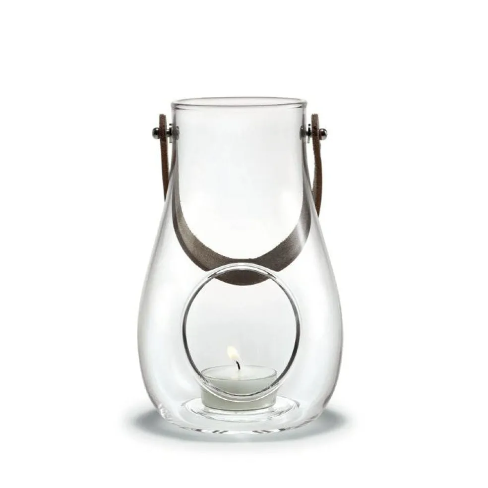 Design With Light Lantern 24.8 cm, Clear