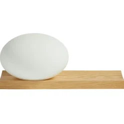 Dew Table Lamp / Wall Lamp, Black Painted Ash