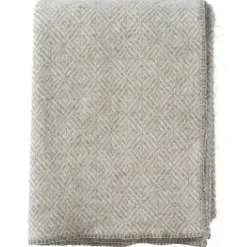 Diamonds Throw 130x180 cm, Natural Beige