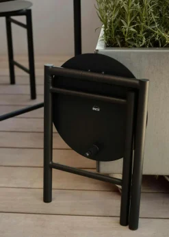Disc Stool Outdoor, Black