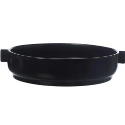 Dish With Ears Ø25x5.5 cm, Black