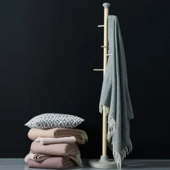 Domino Baby Plaid 65x90 cm, Dark Grey