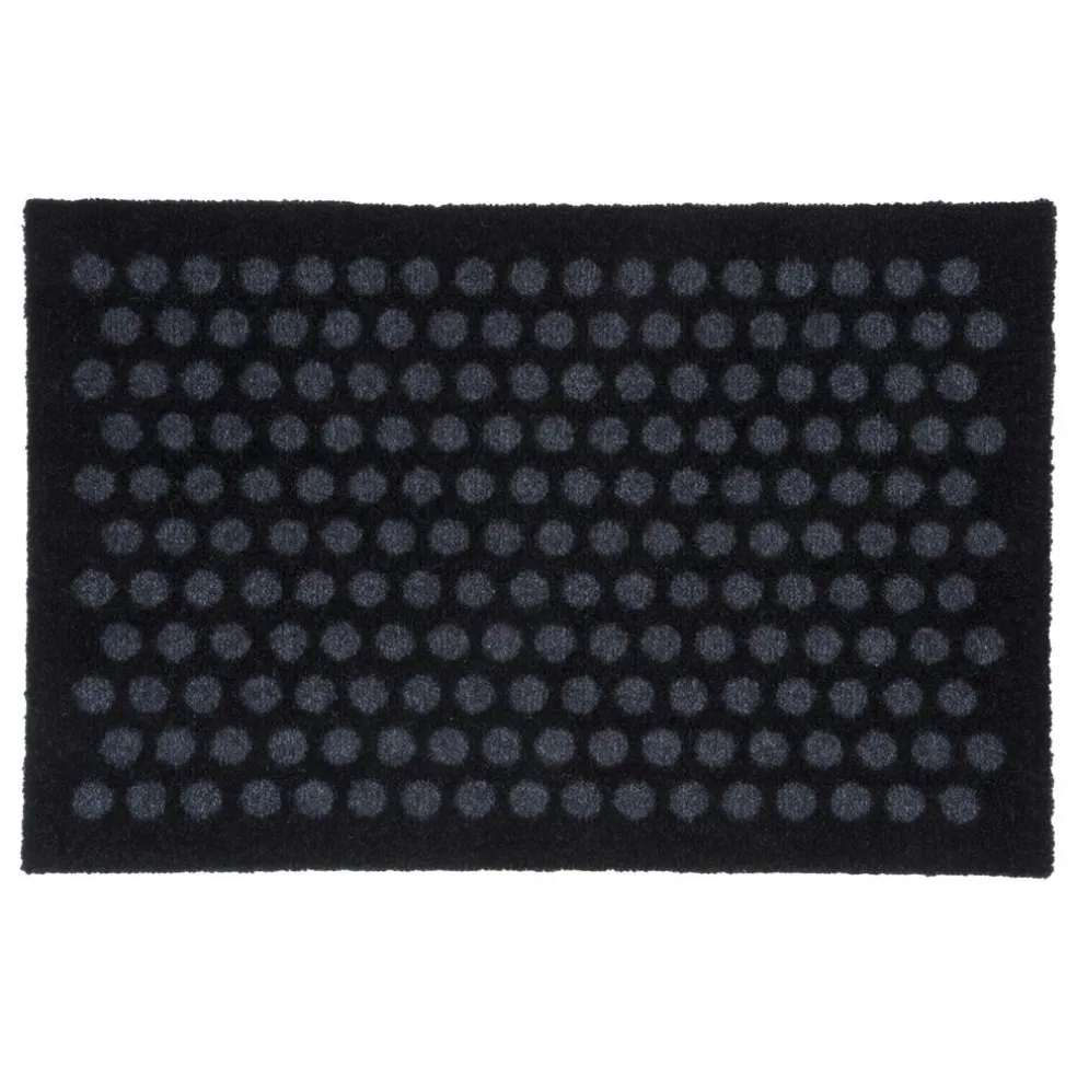 Dot Doormat 40x60cm, Black/Grey