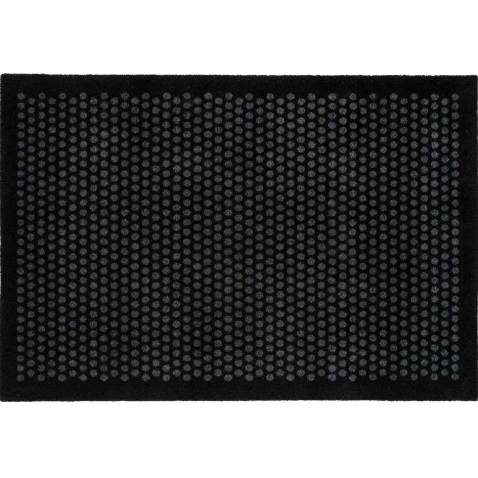 Dot Doormat 40x60cm, Black/Grey