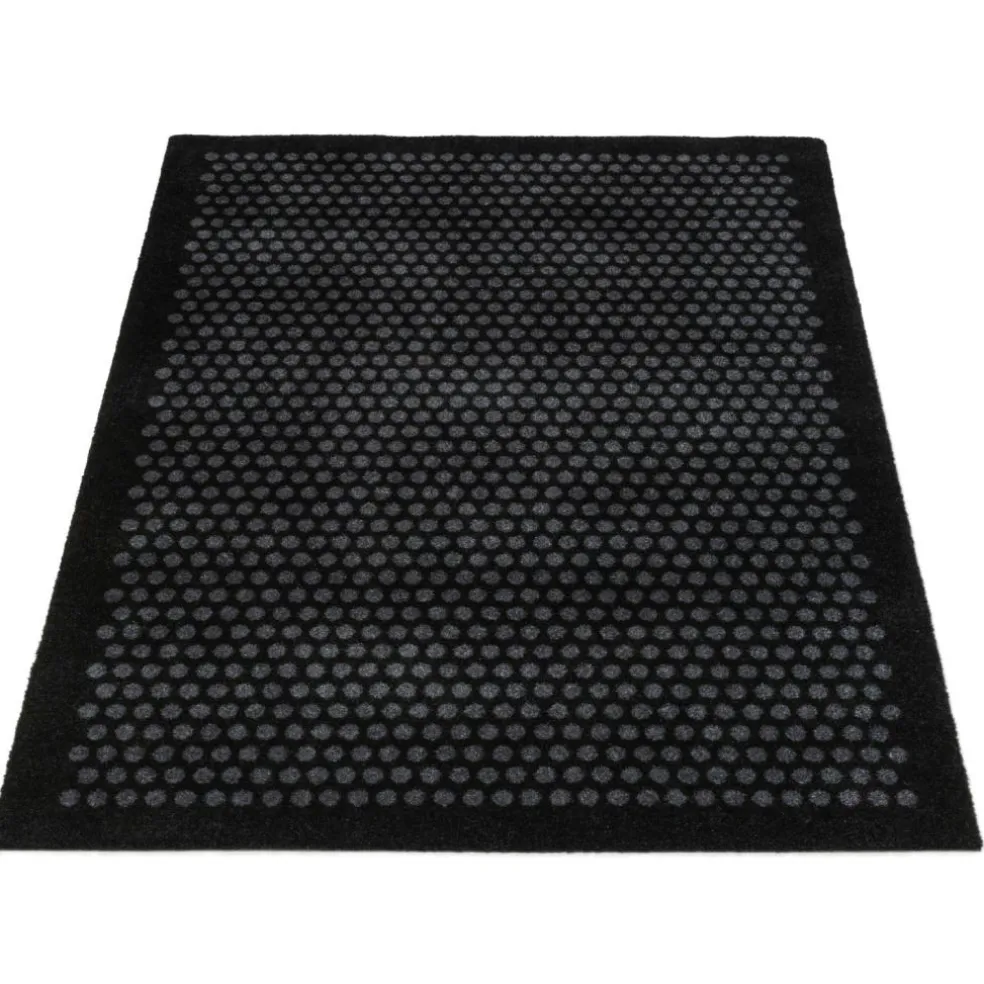 Dot Doormat 40x60cm, Black/Grey