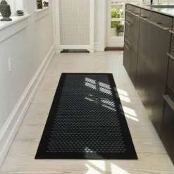 Dot Doormat 40x60cm, Black/Grey