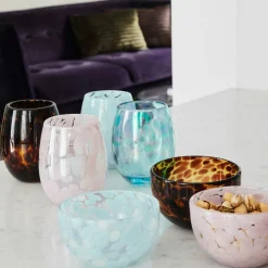 Dots Bowl Ø11 cm, Mint, Soft Rose