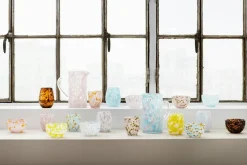 Dots Bowl Ø11 cm, Mint, Soft Rose