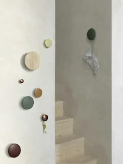 Dots Hook Metal Ø2,7 cm, Taupe