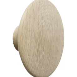 Dots Hook Wood Ø17 cm, Oak