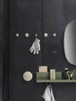 Dots Hooks Metal 5-pack, Brass