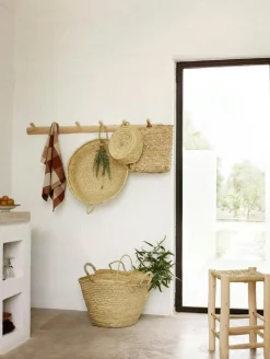 Doum Wallhanger Eucalyptus Wood, 80 cm
