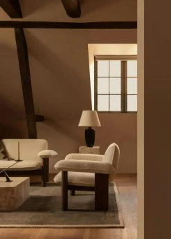 Duomo Wool Rug 270x270 cm, Marble Grey