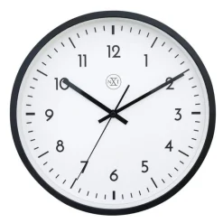 Easy Big Wall Clock Ø30 cm, Black