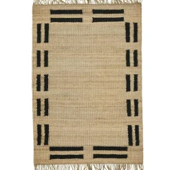 Edge Hemp Rug 200x300 cm,