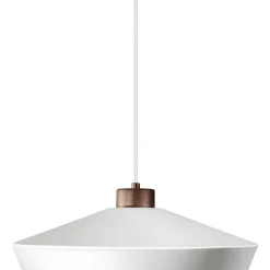 Edge Pendant Large, White