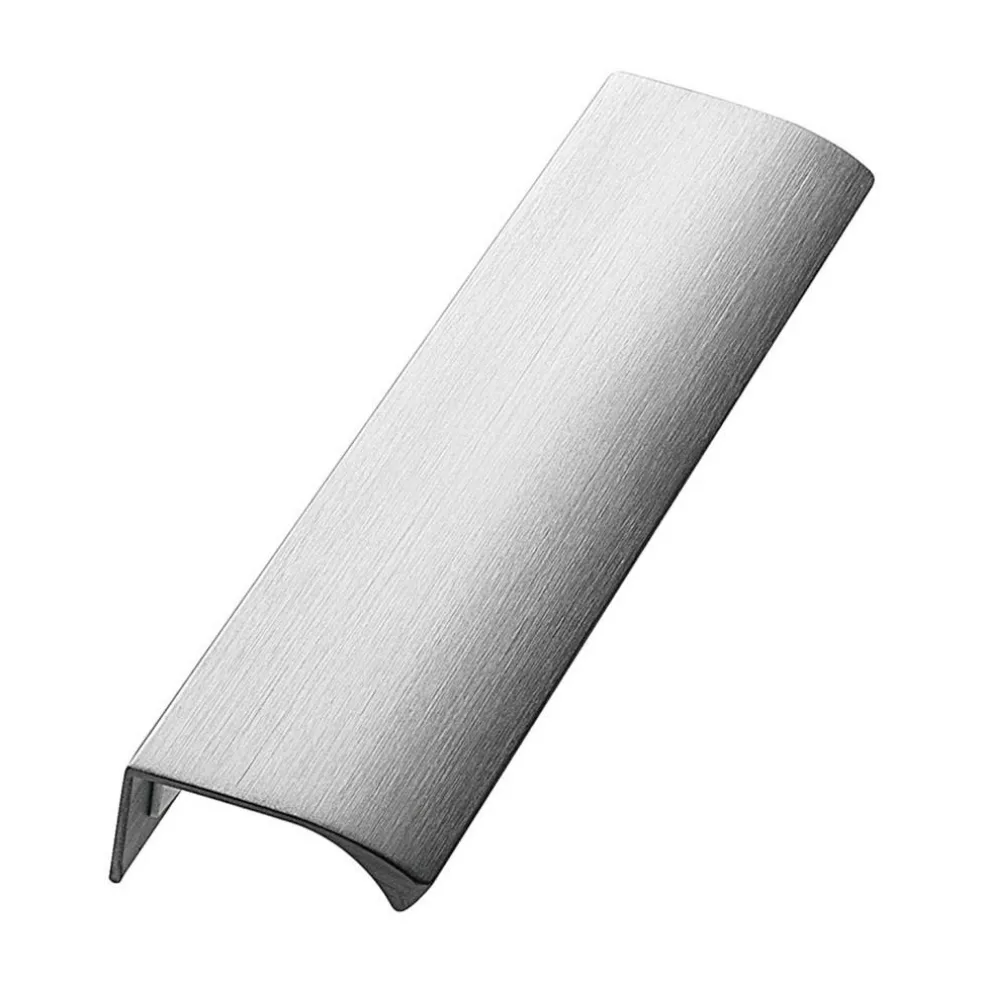 Edge Straight Handle 20 cm, Brushed Black