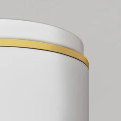 Edgespot Fix 65 Spotlight, White / Brass