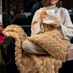 Egg Throw 130x170 cm, Grey