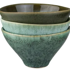 Elements Bowl Ø12 cm 3-pack, Green