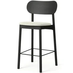 Elephant Bar Chair, Natural Oak / Black Velvet