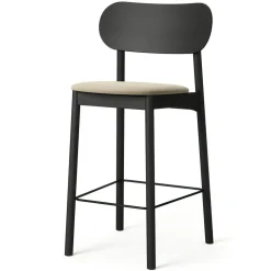 Elephant Bar Chair, Natural Oak / Black Velvet