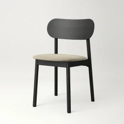 Elephant Chair, Black / Black Leather