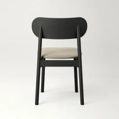 Elephant Chair, Black / Black Leather