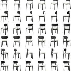 Elephant Chair, Black / Black Leather