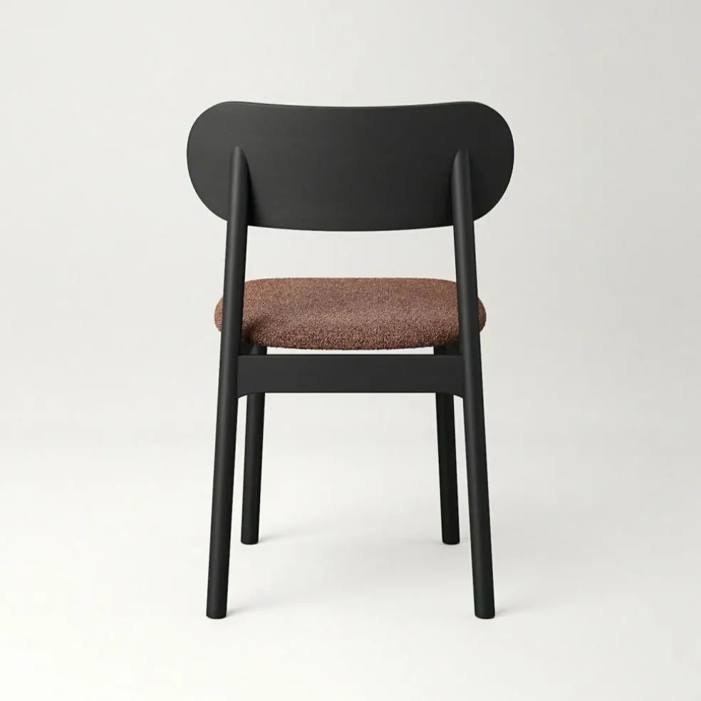 Elephant Chair, Black / Black Leather