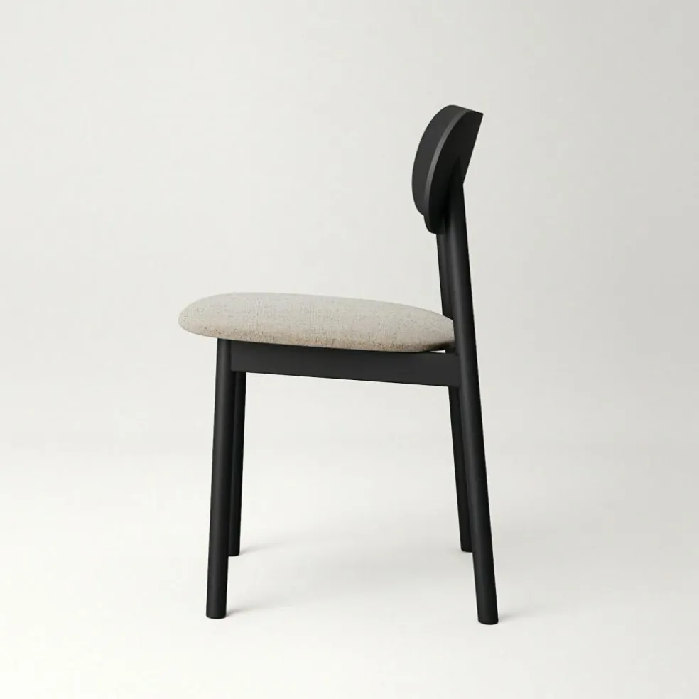 Elephant Chair, Black / Black Leather