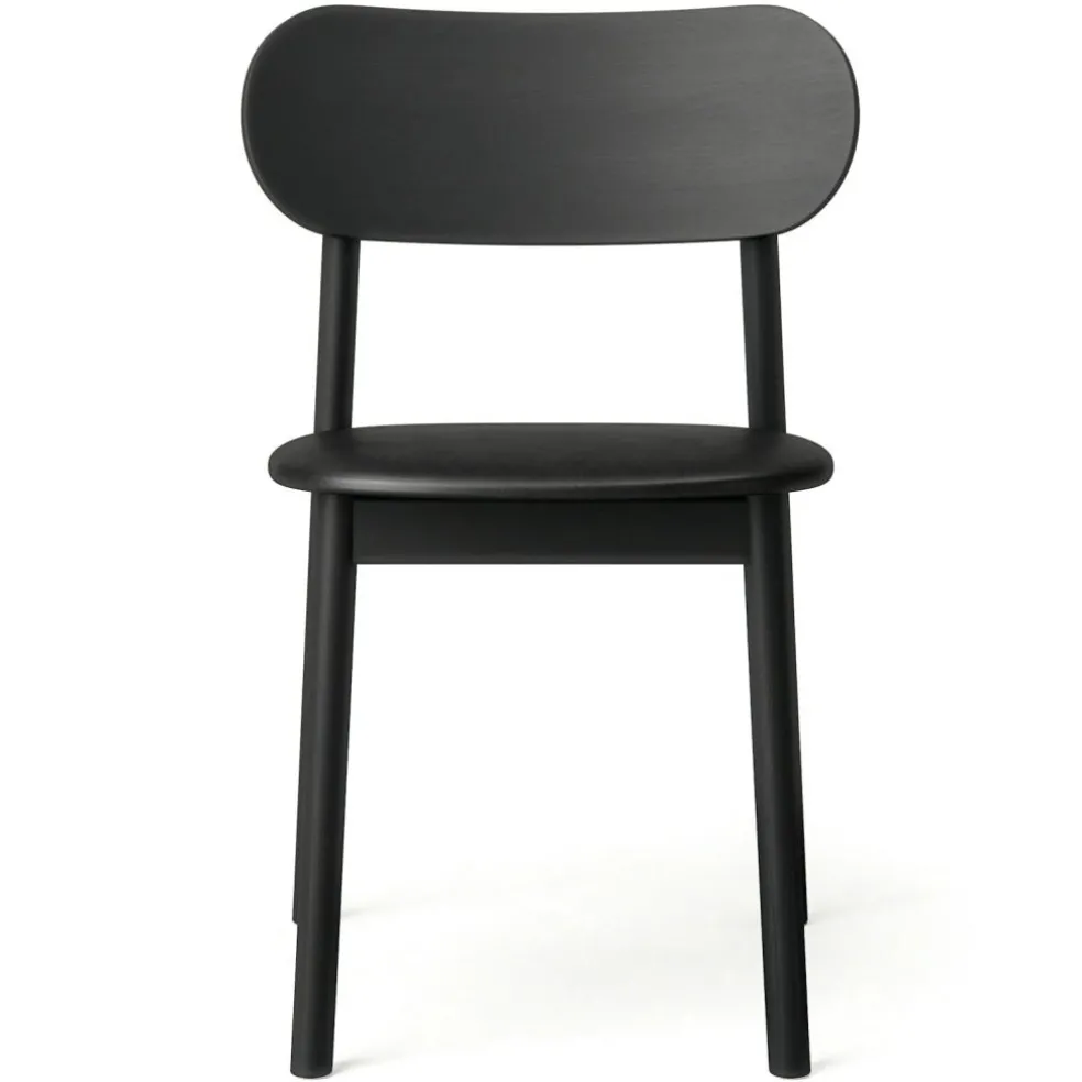 Elephant Chair, Black / Black Leather