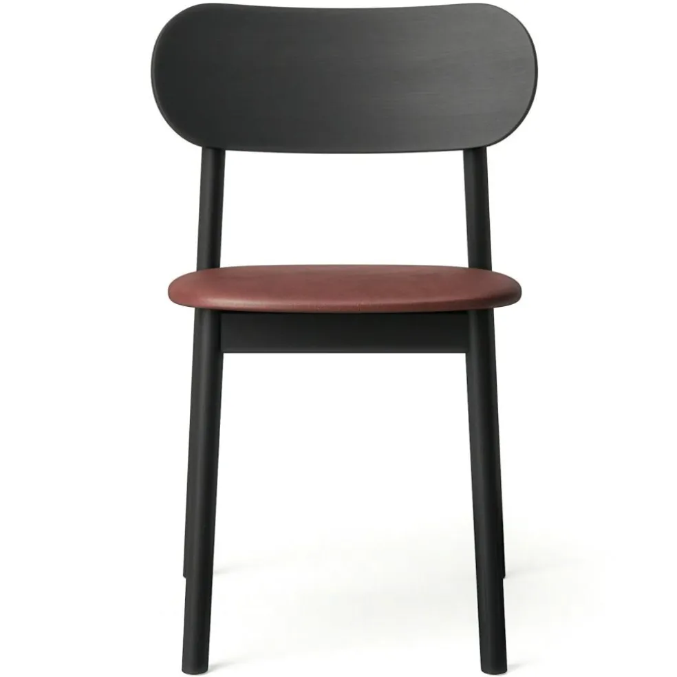 Elephant Chair, Black / Black Leather