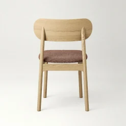 Elephant Chair, Natural Oak / Black Leather