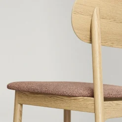Elephant Chair, Natural Oak / Black Leather