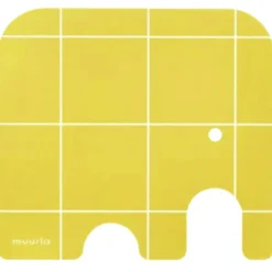 Elephant Coaster 10x11 cm, Blue