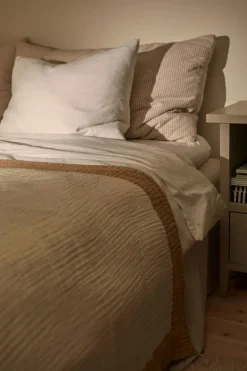 Ella Crincle Bedspread 260x260 cm, Sand