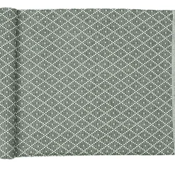 Ella Table Runner 15x140 cm, Olive Green